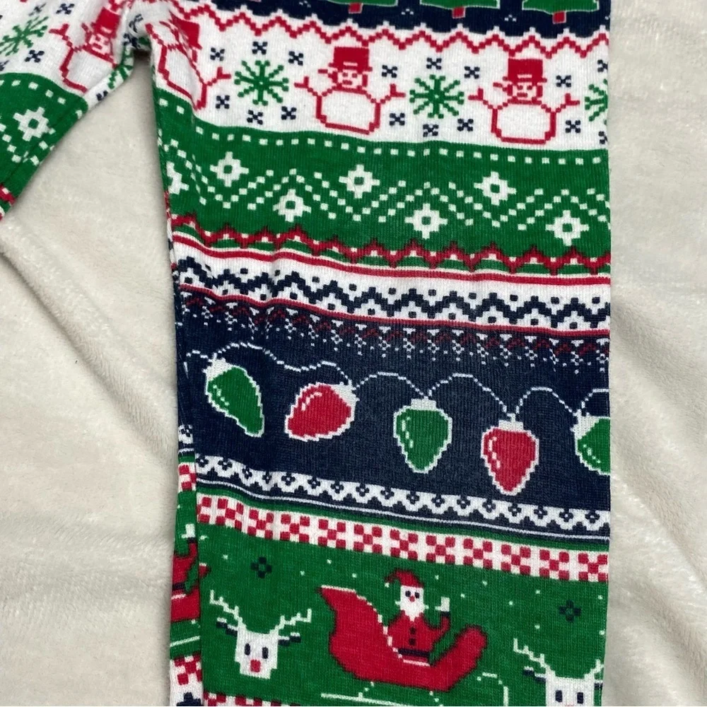 The Children’s Place Glow in the Dark Holiday Fair Isle Pajamas